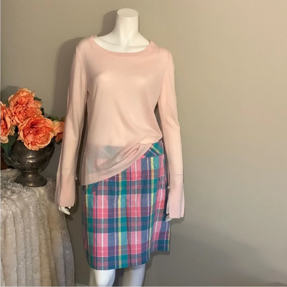 Talbots Madras Skirt 4 - Picture 3 of 3